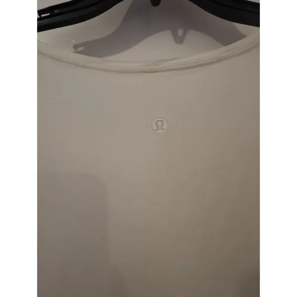 Lululemon White Shirt – Estimated Size Medium - Image 3