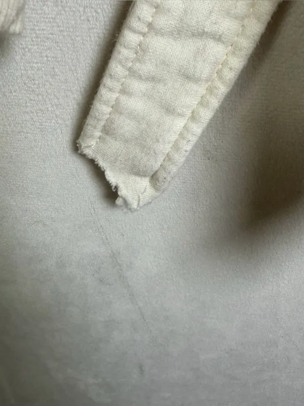 Daily Practice Anthropologie Women’s XXS Beige Funnel Neck Side Tie Sweatshirt - Image 6