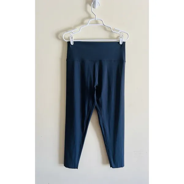 Aerie‎ Offline Goals Leggings Size XL 7/8 Hi-Rise Stretch Navy Blue NWT - Image 2