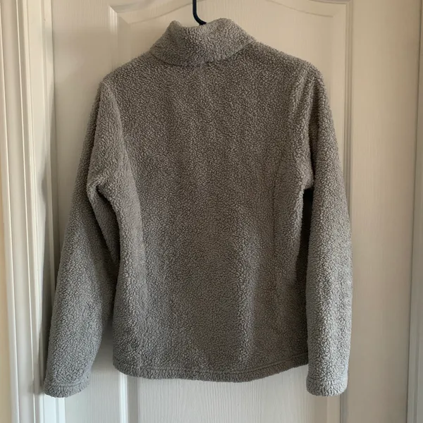 Patagonia Women’s Medium Los Gatos 1/4 Zip Fleece Jacket Drifter Grey - Image 5