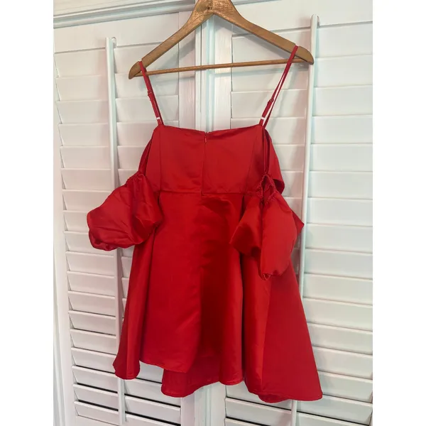 Collective The Label Red Heart‎ Jeweled Dress Size 8 - Image 2
