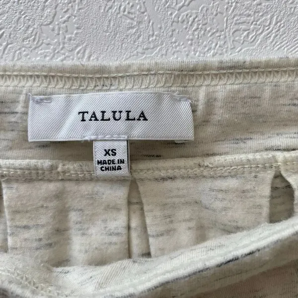 Talula Aritzia Pleated Skater Mini Skirt XS Soft Girl Preppy - Image 4