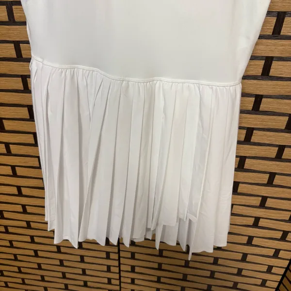 Offline By Aerie You Serve White‎ Pleated Dress With Built In Shorts Size XL - Image 4