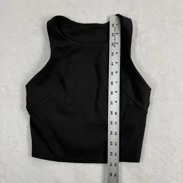 Lululemon Invigorating Training Tank Top High Neck Racerback Cropped Athletic 2‎ - Image 4