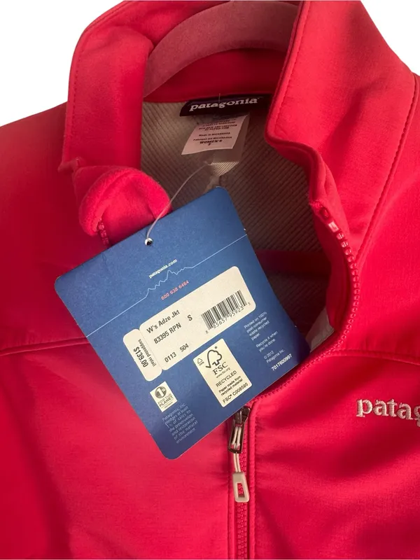 Patagonia Adze Jacket Small Rossi‎ Pink Windbloc NWT - Image 5
