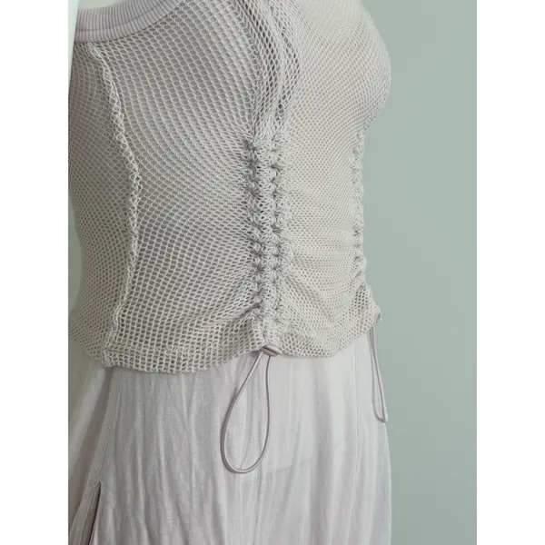Anthropologie Daily Practice Forward Line Midi Tank Dress in Light Pink Size XXS - Image 6