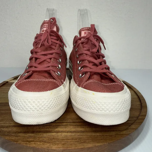 Converse Chuck Taylor All Star Lift OX Women's Shoe Pink Rainbow 564559C Size 7 - Image 6