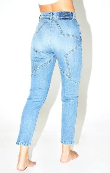 Revice Denim Venus Crops/lightyear Wash - Image 3