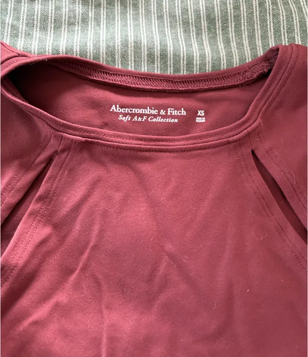 Abercrombie Rust Red Bodysuit XS - Image 2