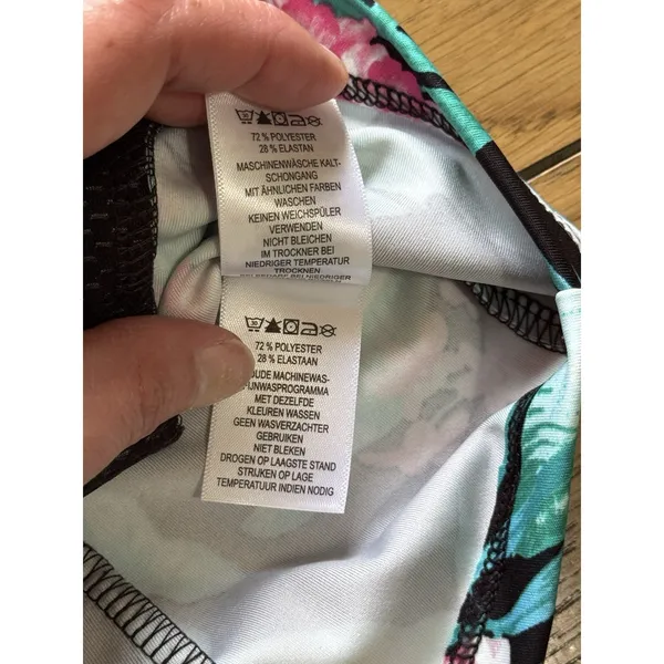 Tommy Bahama Golf Performance Floral Quarter Zip Shirt Stretch Women Size Small - Image 11