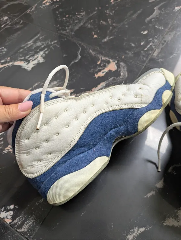 Nike Air Jordan 13 Retro French Blue Basketball Sneakers - Image 7