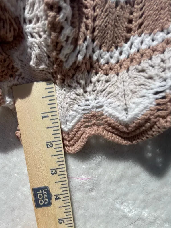 Hippie Rose Tan Ribbed‎ Knit shorts with Satin Lining - Image 9