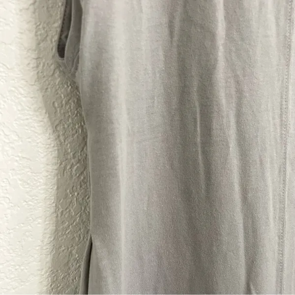 FP Beach Free People Womens Dress Gray Grey Maxi Cut Out Back Cotton Size Small - Image 6
