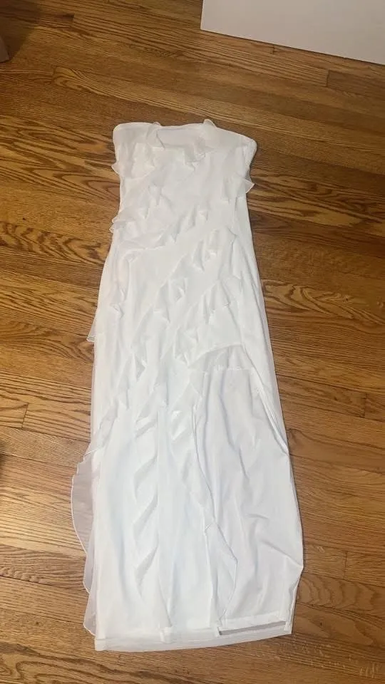 Amazon White Dress Maxi - Image 2