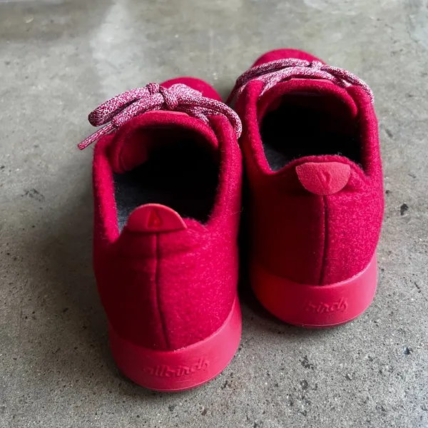 Allbirds Women's Wool Runners - Tuke Marinara (Marinara Sole) - 8 - Image 4