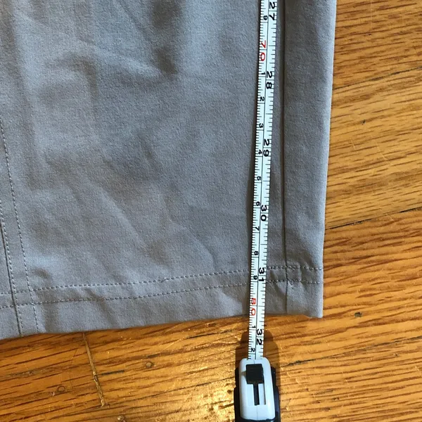 Athleta Khaki Straight Leg Cargo Pants, 16 Tall - Image 10
