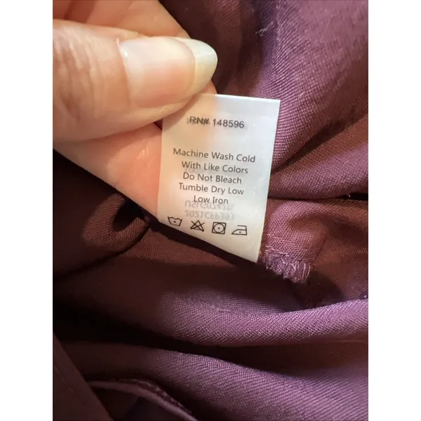 Universal Standard‎ Burgundy Satin Lace Trim Cami Top Lingerie Romantic - Image 8