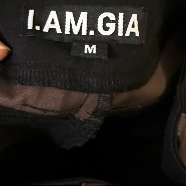 I.AM.GIA Pleather/Nylon/Spandex Pants | Size M - Image 2