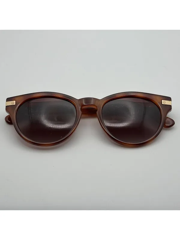 Cole Haan Polarized Tortoise Round Sunglasses - Image 3