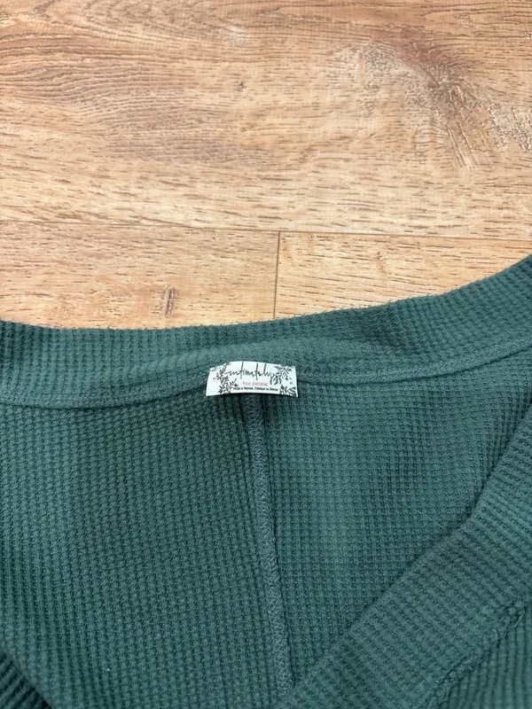 Green Intimately Free People Bodysuit Long Sleeve - Image 4