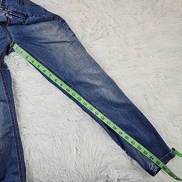 Free People -044 Women's Skinny Jean Side Zipper Size 27‎ - Image 8