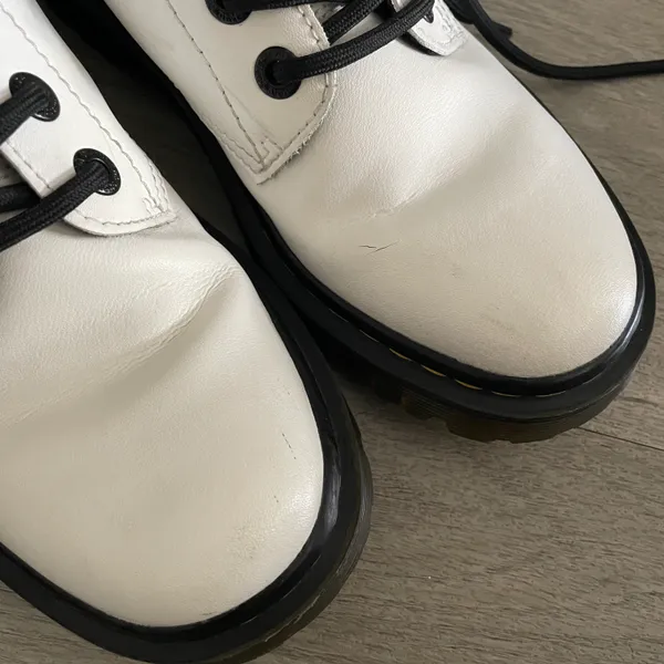 Dr. Martens White Boots - Image 4