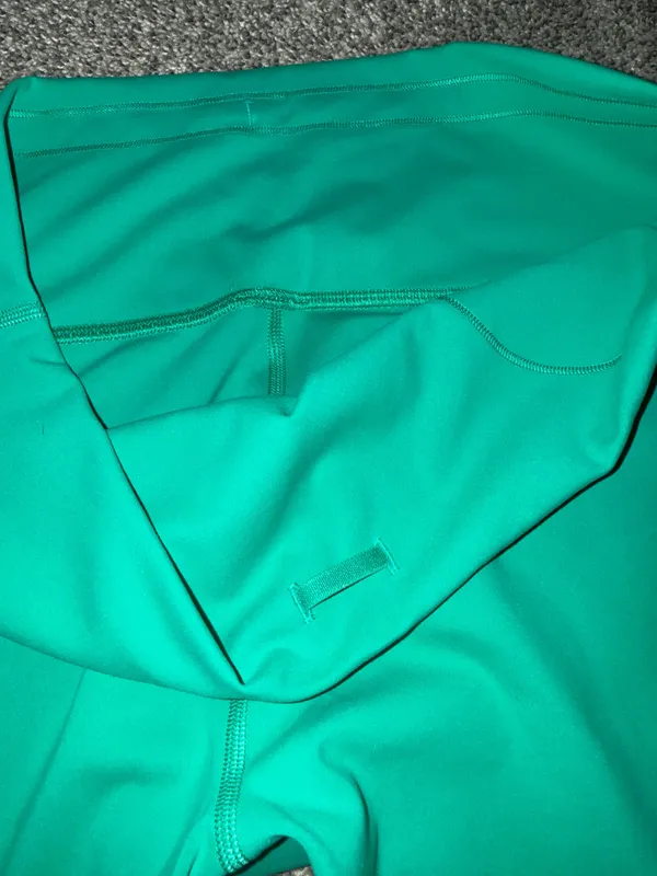 Lululemon Wunder Train High-Rise Crop Leggings Maldives Green Size 14 - Image 3