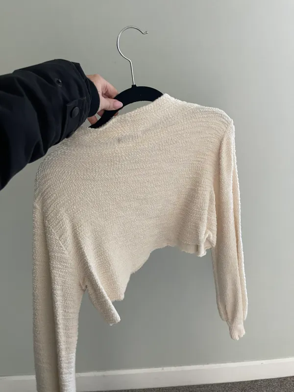 Anthropologie Cropped Mock Neck - Image 2