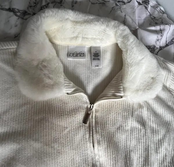 Villager Sport “Winter Palace” Vintage Knit Jacket - Image 3