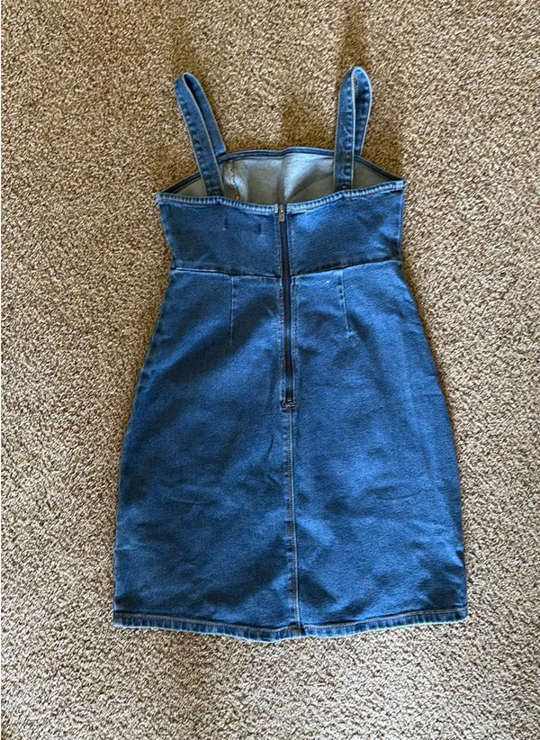 Denim Hollister Dress - Image 2