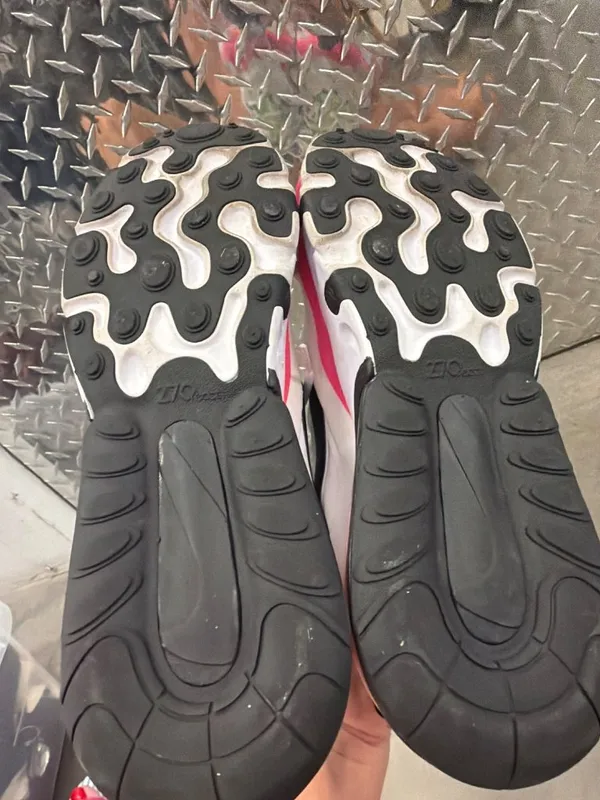 Nike Air Max 270 React Hyper Pink Womens Size 7.5 - Image 11