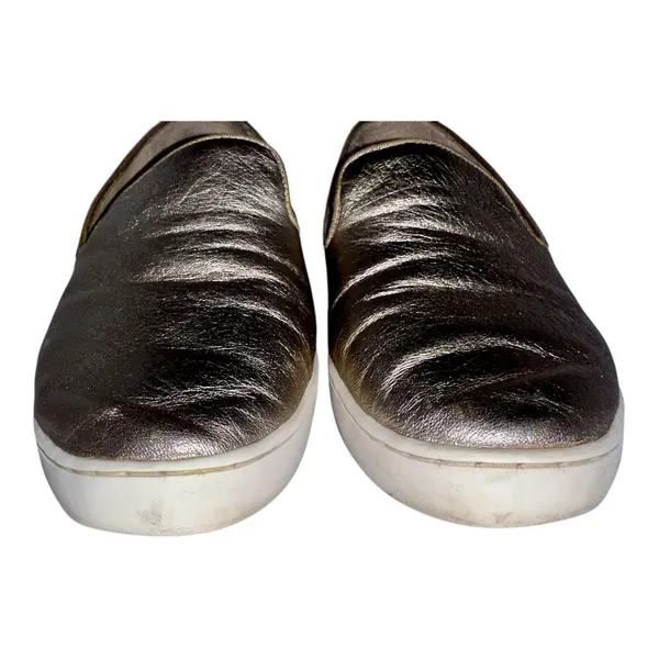 Birdies The Swift Metallic‎ Gold Slip On Sneakers Women's Size 8.5 - Image 4
