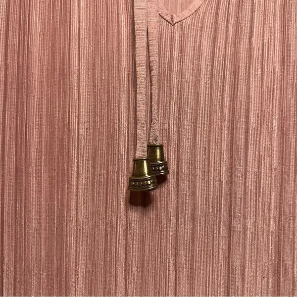 Free People Can’t Help It Clay Pink Mini Dress Medium - Image 11