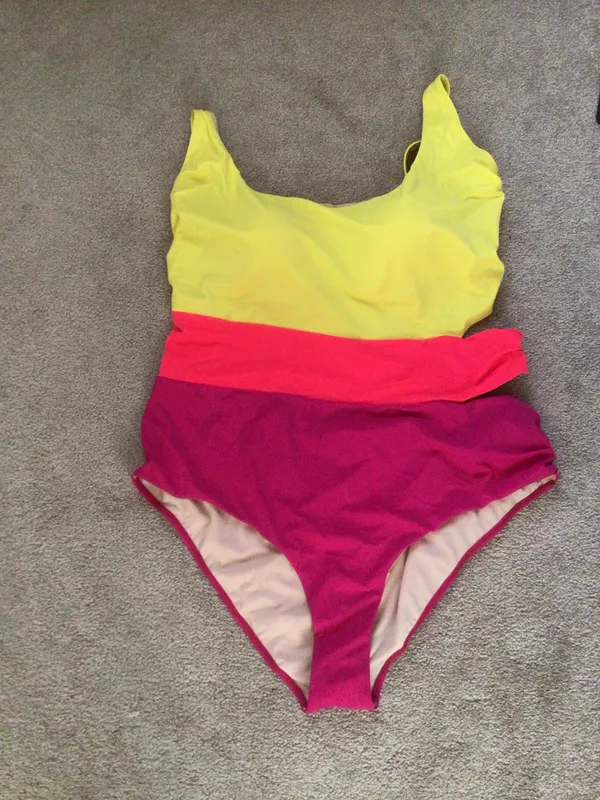Swimsuits For All Colorblock One Piece- Nwot/ Size26 - Image 6