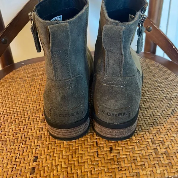 Sorel brown leather Chelsea boots size 6 - Image 8
