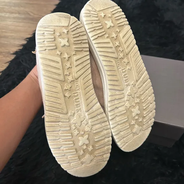 Hey dude tan glitter casual shoes sneakers - Image 6