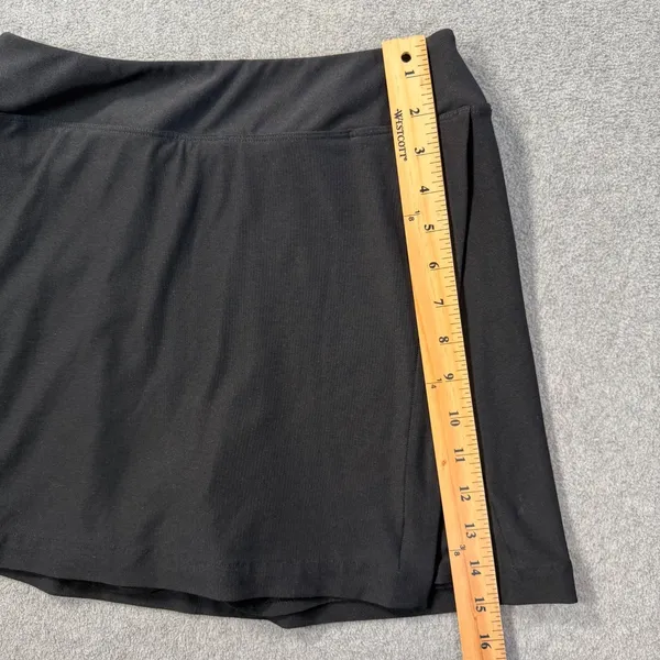 Outdoor Voices Active Skort Women's Small Black Wrap Shorts Tennis Golf - Image 3