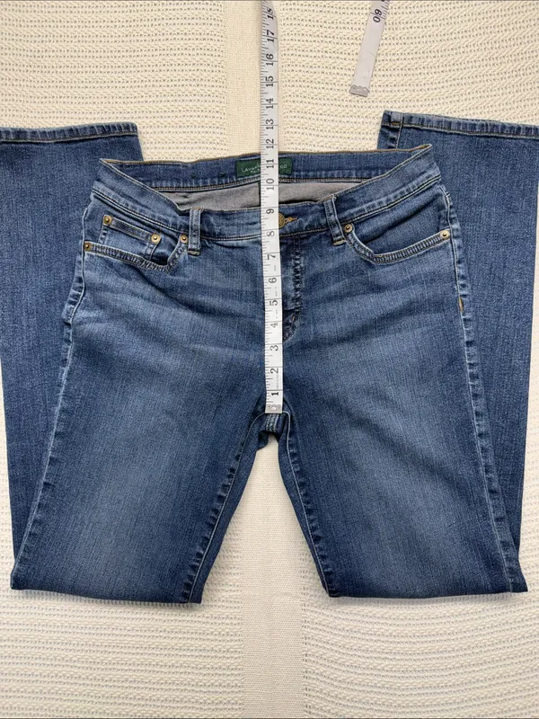 Ralph Lauren Straight Leg Jeans in Dark Blue Wash - Image 7