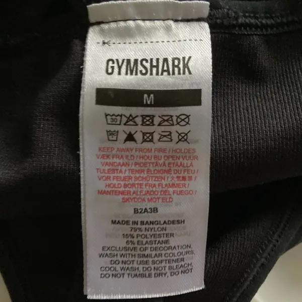 Gymshark black sports bra - Image 5