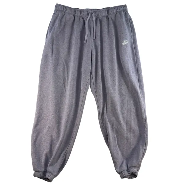 Nike XL‎ Sportswear Club Fleece Mid Rise Oversized Sweatpants Jogger Lavender - Image 2