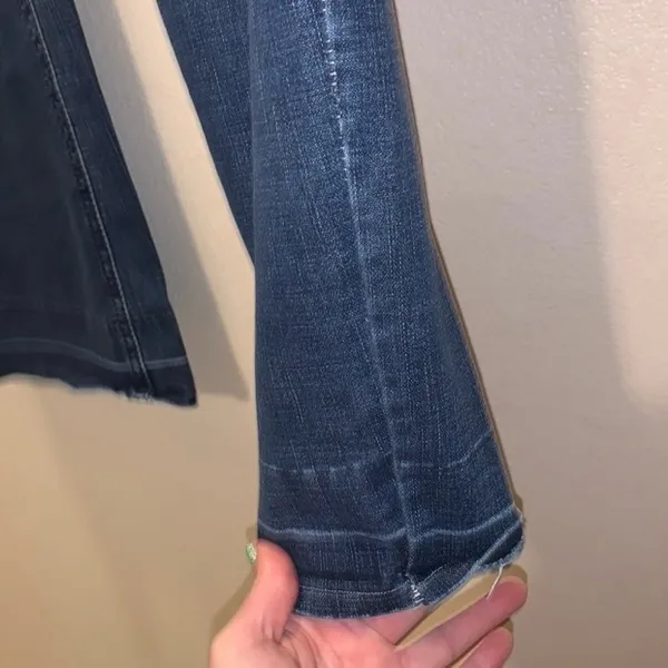 Wrangler Flare Jeans Woman’s 9/11X32 Western Blue Denim - Image 4