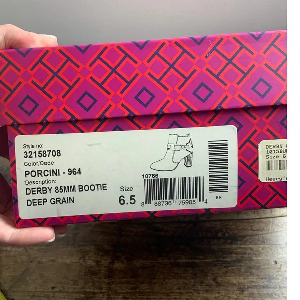Tory Burch Derby leather ankle booties size 6.5‎ - Image 8