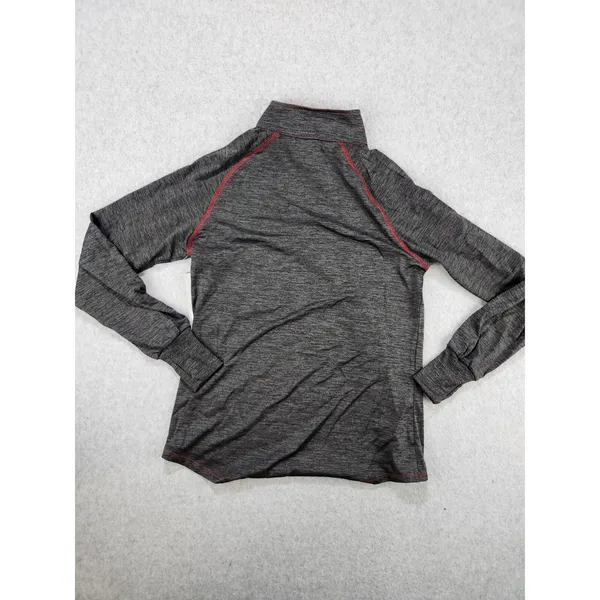 Iowa State Cyclones 1/4‎ Zip Pullover Women Size MEDIUM Colosseum Jacket Gray - Image 11