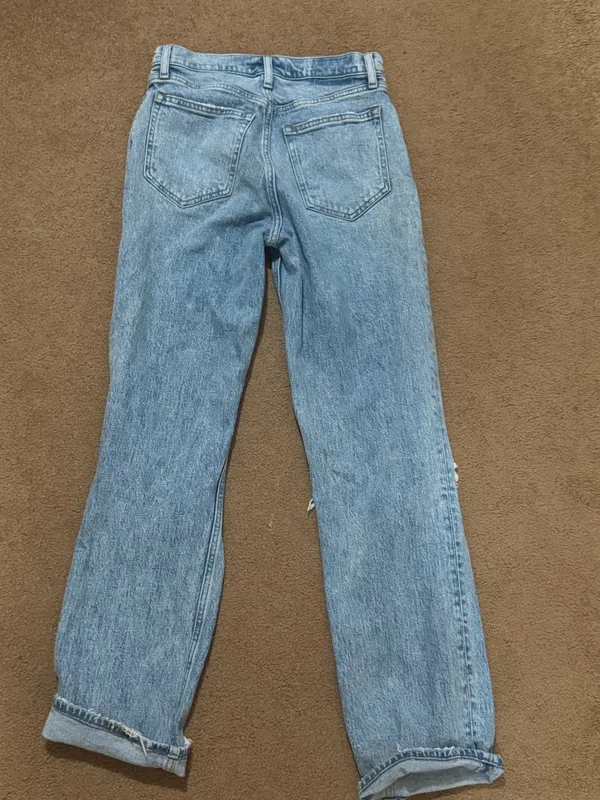 Abercrombie 90s Ultra High-Rise straight Jeans - Image 3