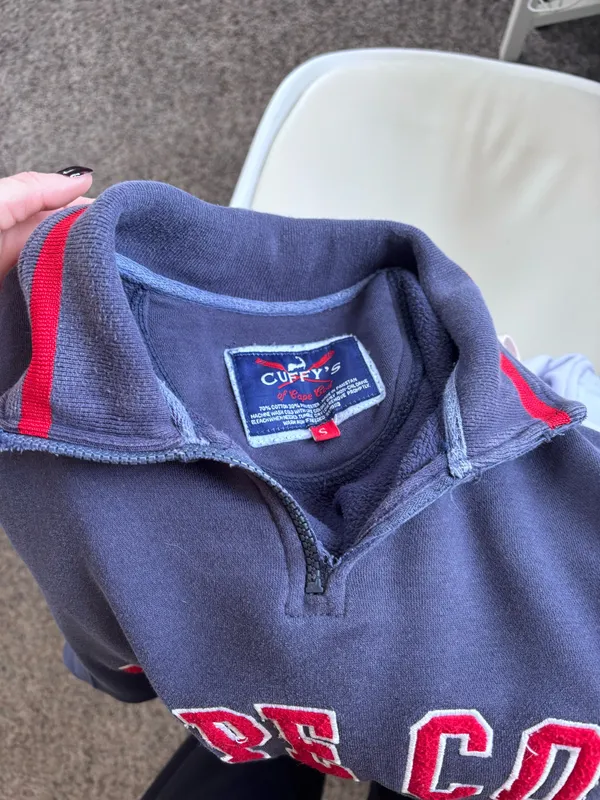 Cuffys Cape Cod Vintage quarter zip - Image 3