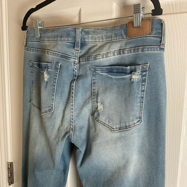 Aeropostale Flex Effects Callie Flare Distressed Jeans - Size 10 - Image 11