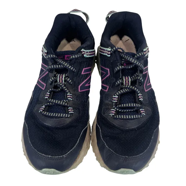 New Balance 410v6 Trail Running Shoes Women 8 Navy‎ Hiking WT410SN6 All Terrain - Image 13