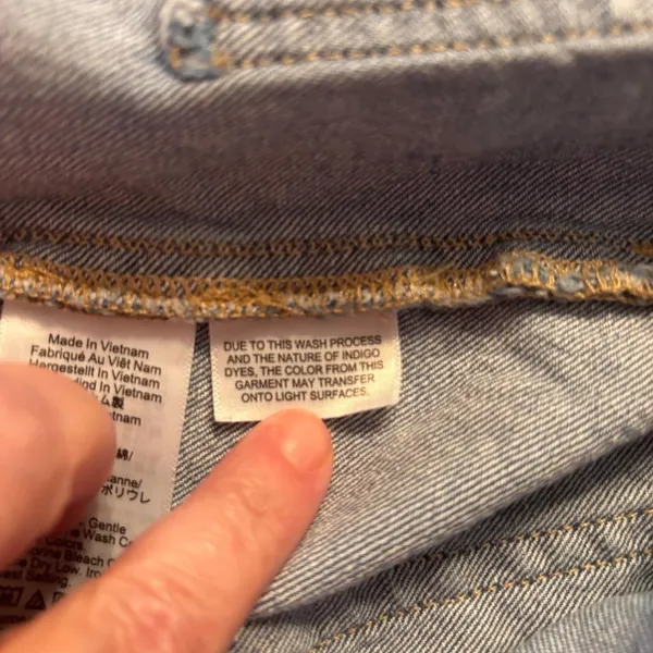 J Crew Wide‎ Leg Crop Jeans Women's Size 33 (Actual 36X23) Casual - Image 5