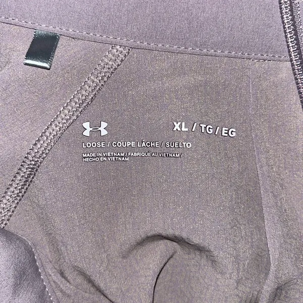 Under Armour Size XL Purple Loose Fit Lightweight Recover Woven Active Jacket - Image 5