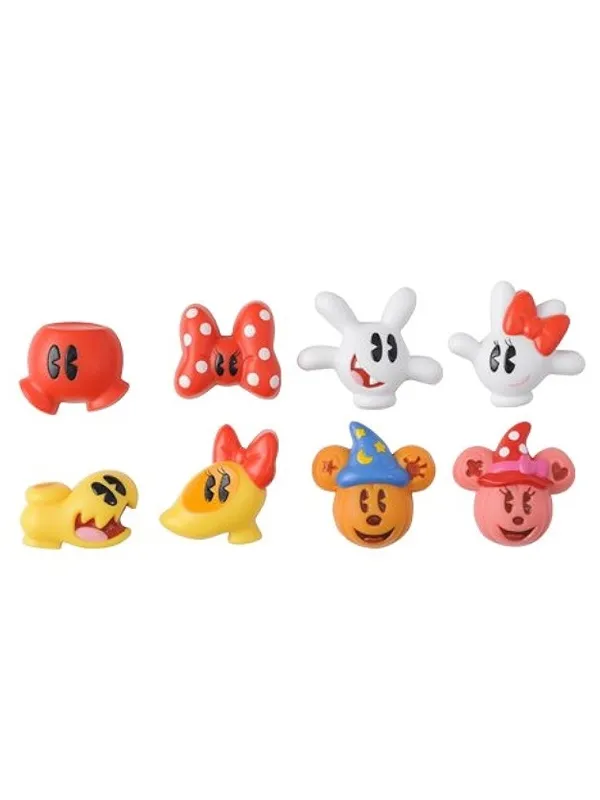 Tokyo Disney Resort Spooky Halloween 2015 Mickey Mouse Minnie Mouse Push Pin Set - Image 2